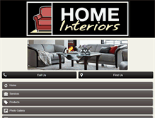 Tablet Screenshot of homeinteriorsiowa.com
